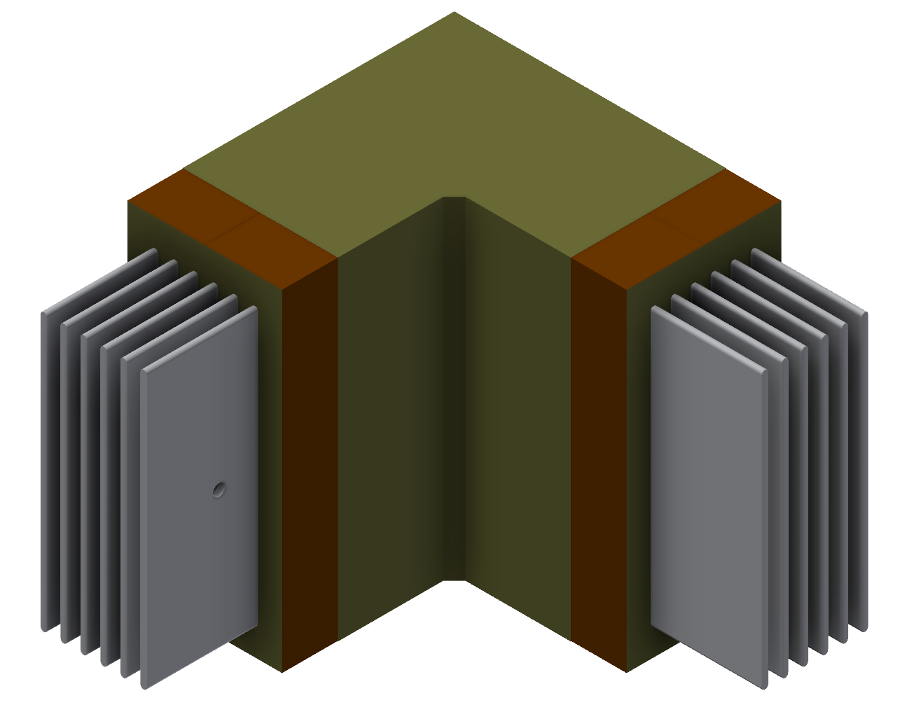 Busbar IBAR-CXA-Elbow Edgewise