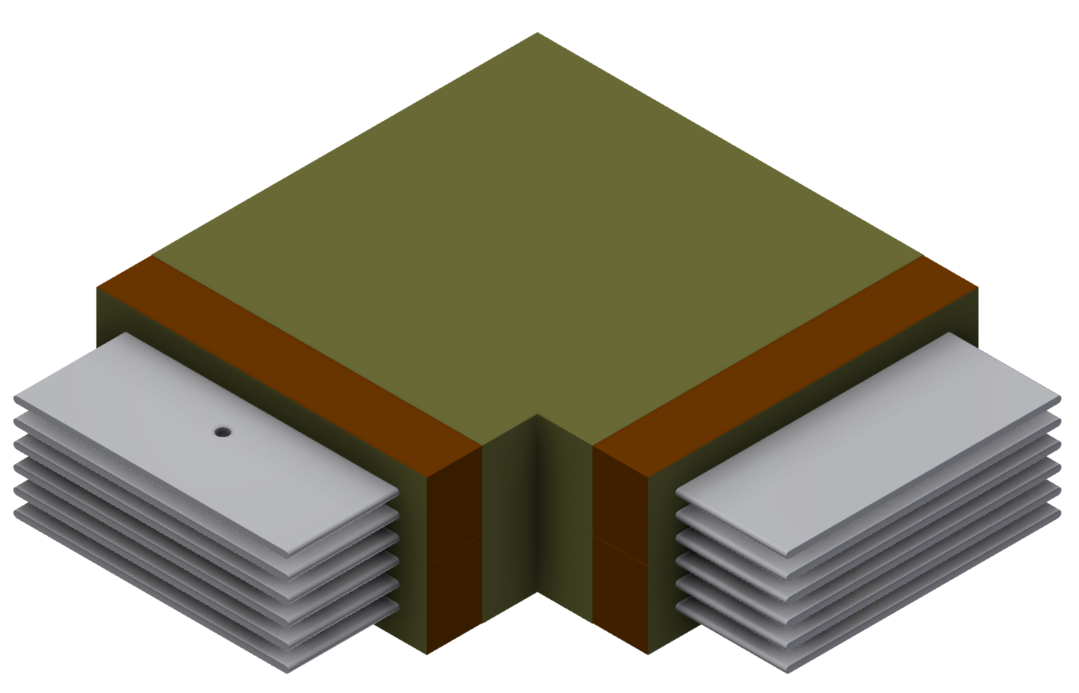 Busbar IBAR-CXA-Elbow Flatwise