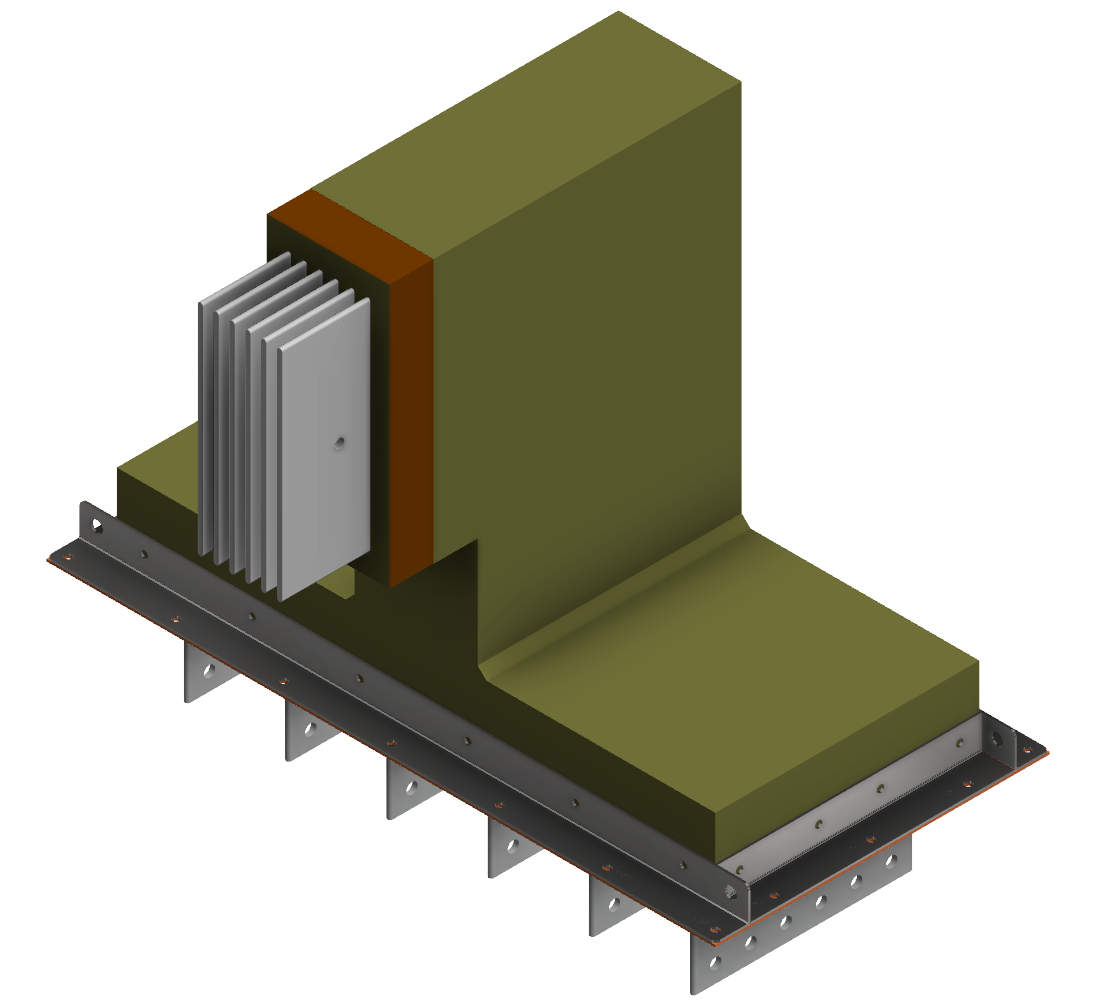 Busbar IBAR-CXA-Panel Flange Flatwise